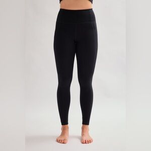 Girlfriend Collective Black Compressive High-Rise Leggings XS Extra Small